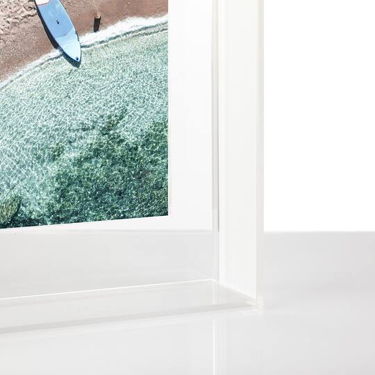 Wexel Art Frost Float Frame with Magnetic Photo Holder